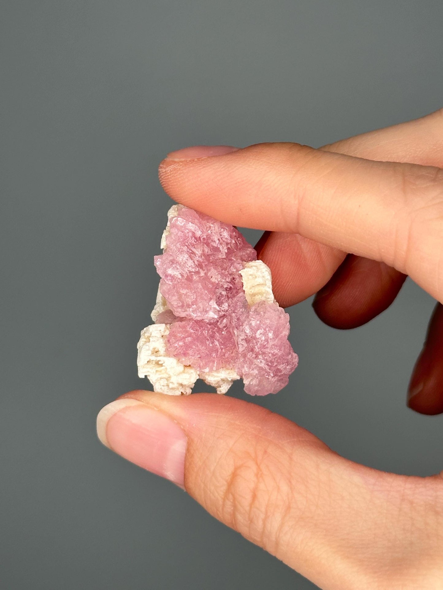Crystallized Rose Quartz | Natural Pink Formation | Raw Sparkling Crystal | Stone of Love & Harmony | Unique Mineral Specimen