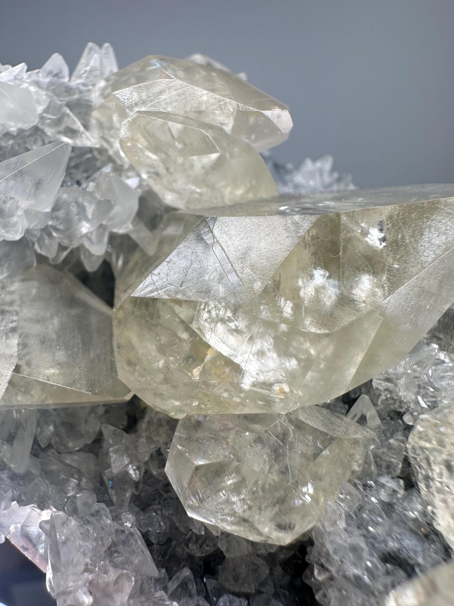 Anhui Calcite Crystal | Golden-Yellow Calcite from China for Clarity, Confidence, and Energy | Natural Mineral Display or Gift Stone