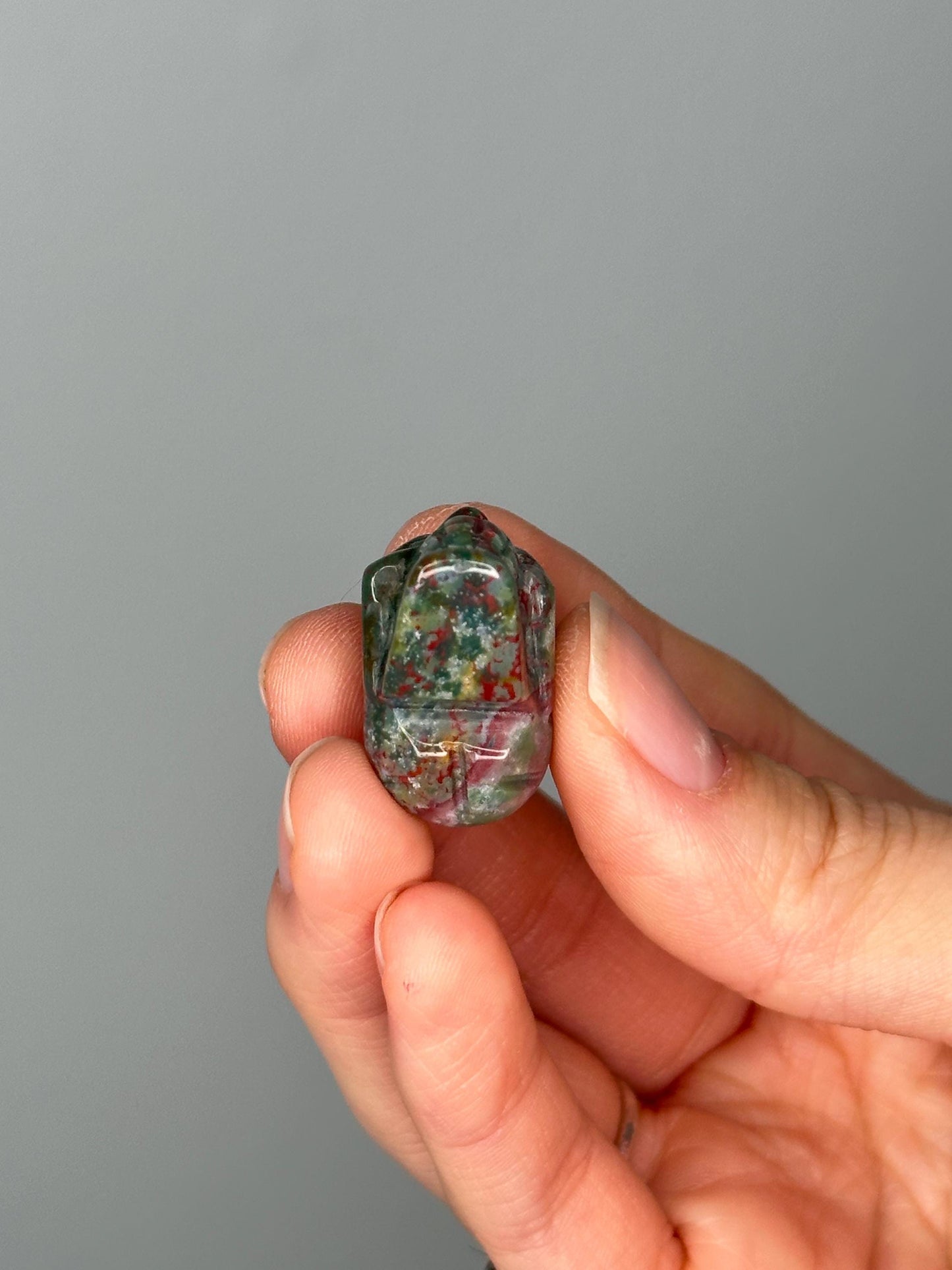 Mini Ocean Jasper Skulls