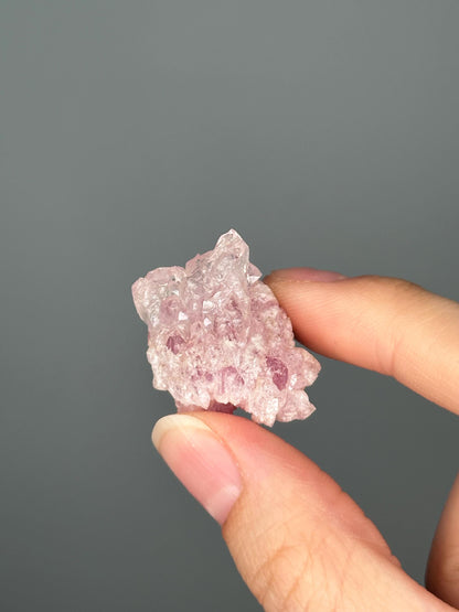 Crystallized Rose Quartz | Natural Pink Formation | Raw Sparkling Crystal | Stone of Love & Harmony | Unique Mineral Specimen
