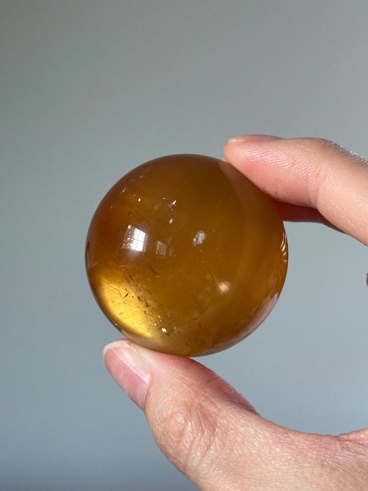 Honey Calcite Sphere - YOU PICK!