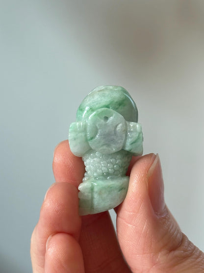 Green Jade Money Frog – YOU PICK! Feng Shui Wealth Toad, Carved Gemstone Prosperity Symbol, Lucky Decor, Abundance Statue for Home or Office
