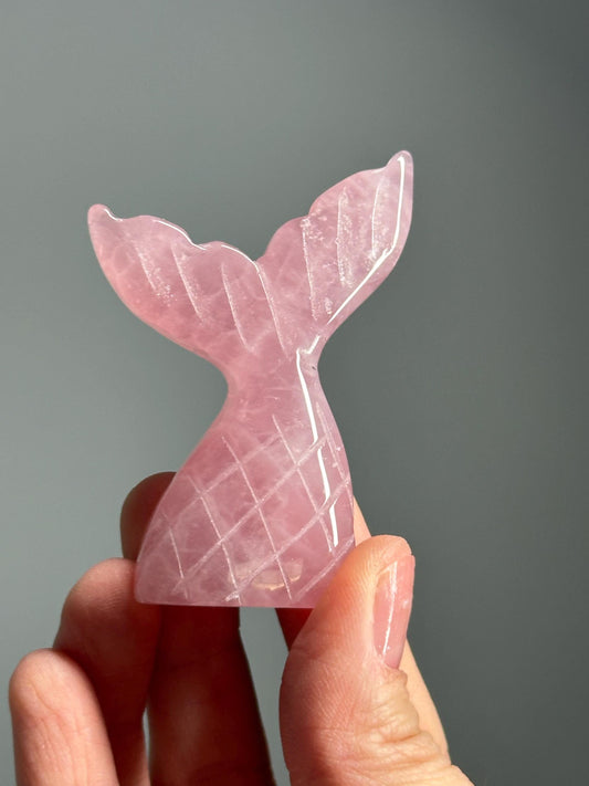 Rose Quartz Mermaid Tail