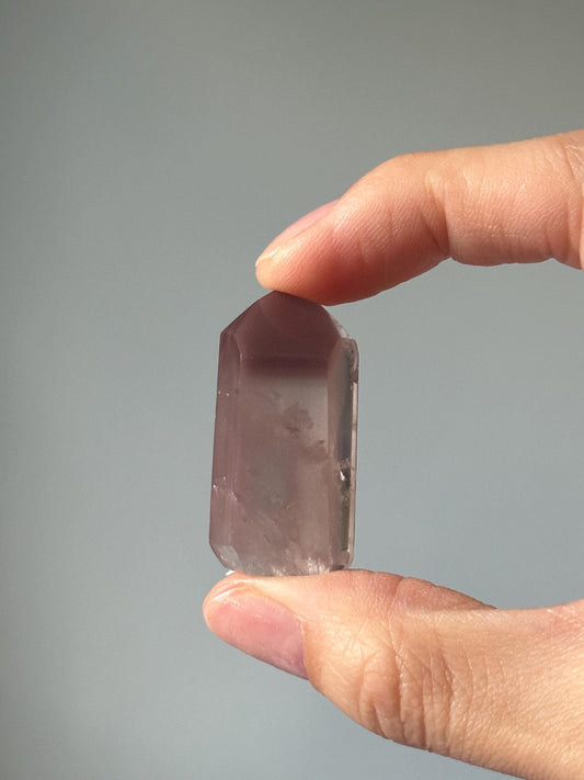 Pink Lithium Quartz Tower