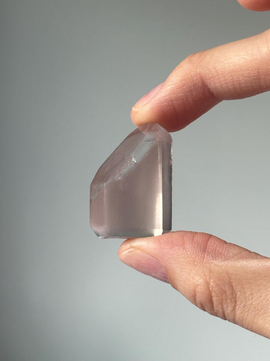 Pink Lithium Quartz Tower