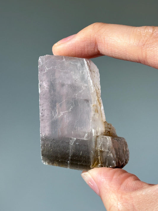 Raw Lavender Calcite with Marcasite