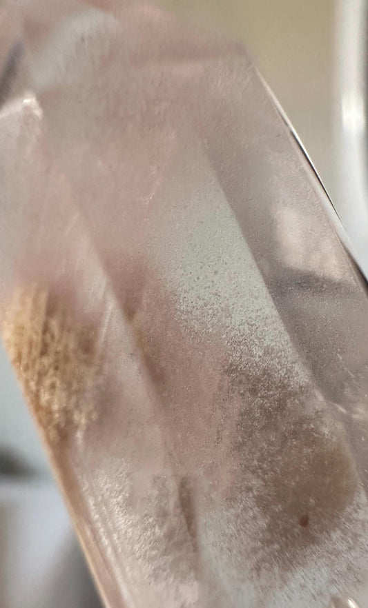 Pink Lithium Crystal Pendant