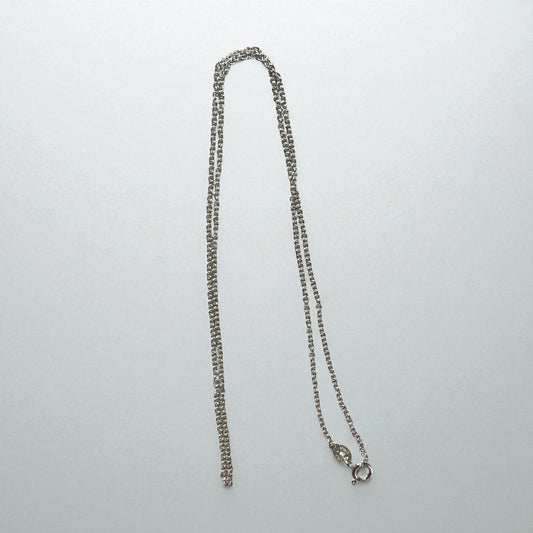 S925 Sterling Silver Chain 18” – Made in Italy, High-Quality Italian Necklace Chain for Pendants, Durable, Minimalist Jewelry Staple Gift