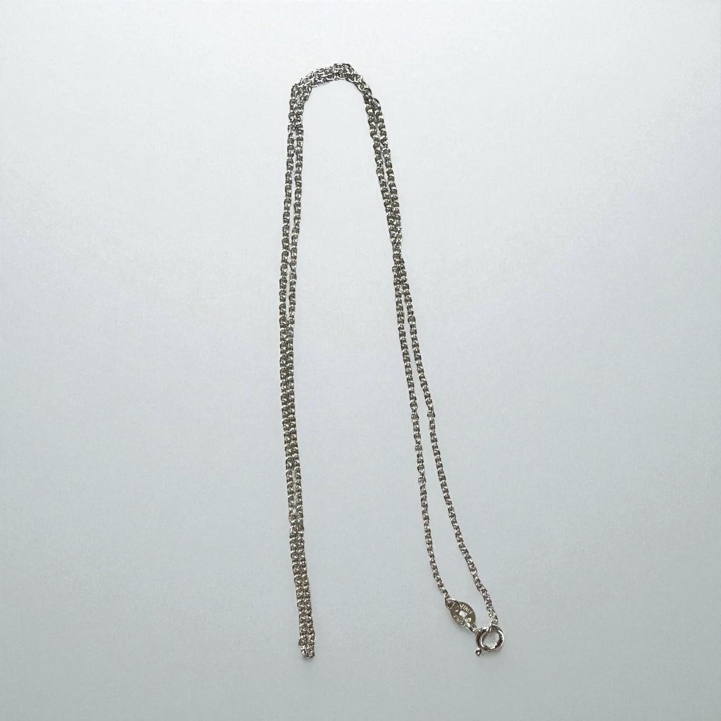 S925 Sterling Silver Chain 18” – Made in Italy, High-Quality Italian Necklace Chain for Pendants, Durable, Minimalist Jewelry Staple Gift