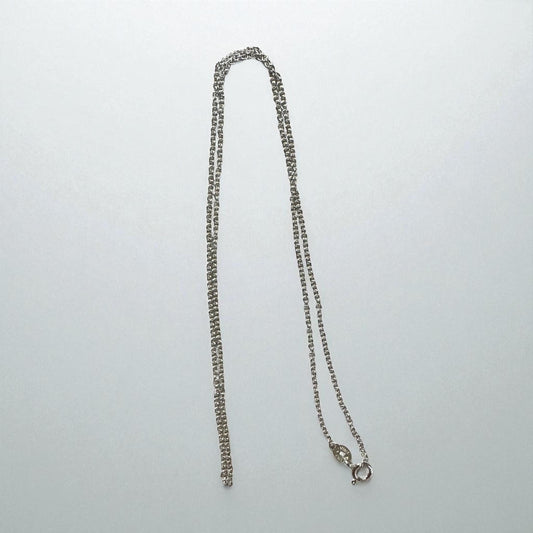 S925 Sterling Silver Chain 18” – Made in Italy, High-Quality Italian Necklace Chain for Pendants, Durable, Minimalist Jewelry Staple Gift