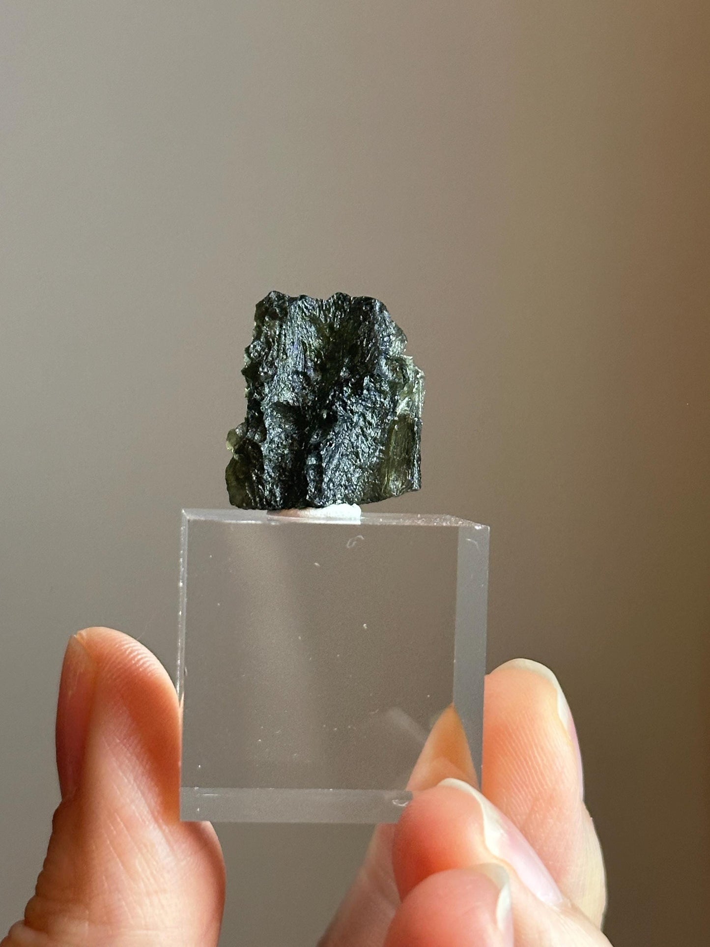 Moldavite – Authentic Tektite from Czech Republic, Powerful Transformation Crystal for Awakening, High Vibration, and Spiritual Growth