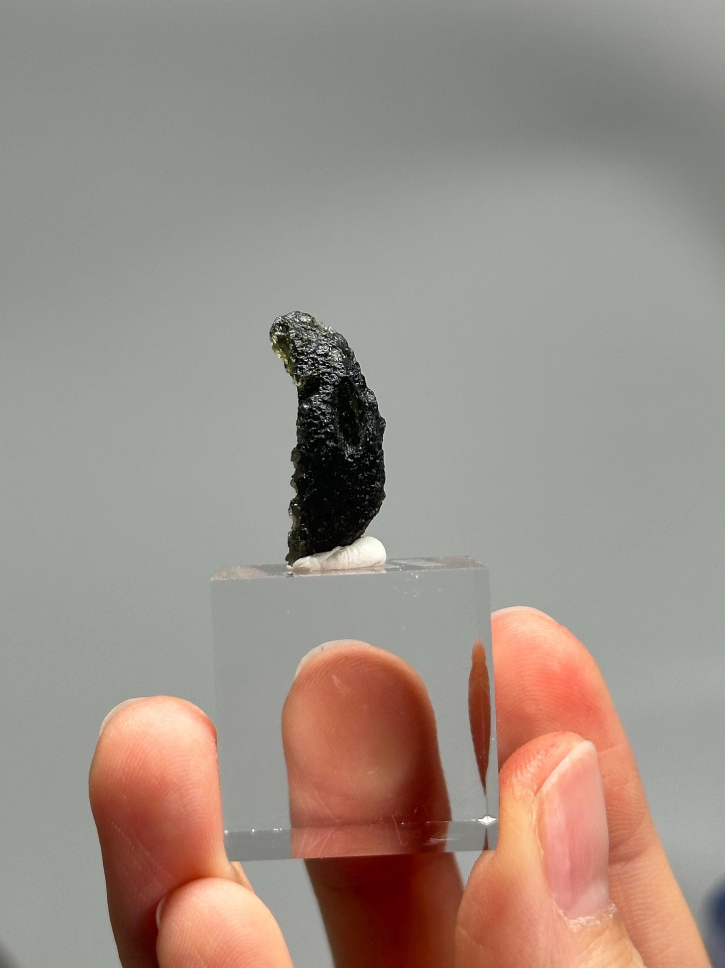 Moldavite – Authentic Tektite from Czech Republic, Powerful Transformation Crystal for Awakening, High Vibration, and Spiritual Growth