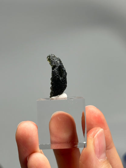 Moldavite – Authentic Tektite from Czech Republic, Powerful Transformation Crystal for Awakening, High Vibration, and Spiritual Growth