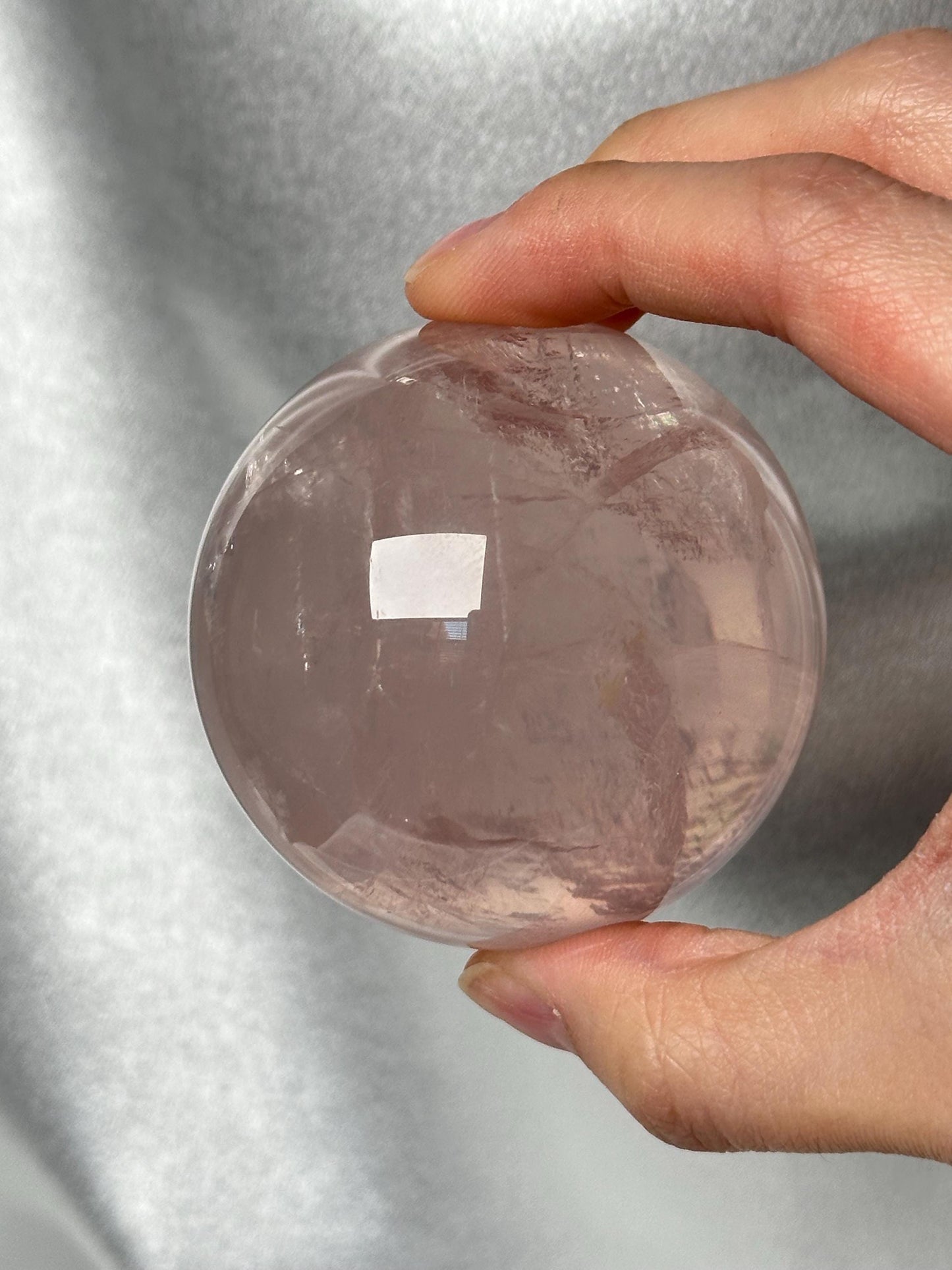 Rose Quartz Sphere – You Pick! Polished Pink Crystal Orb of Love, Gentle Heart Chakra Stone, Decor, or Gift Display