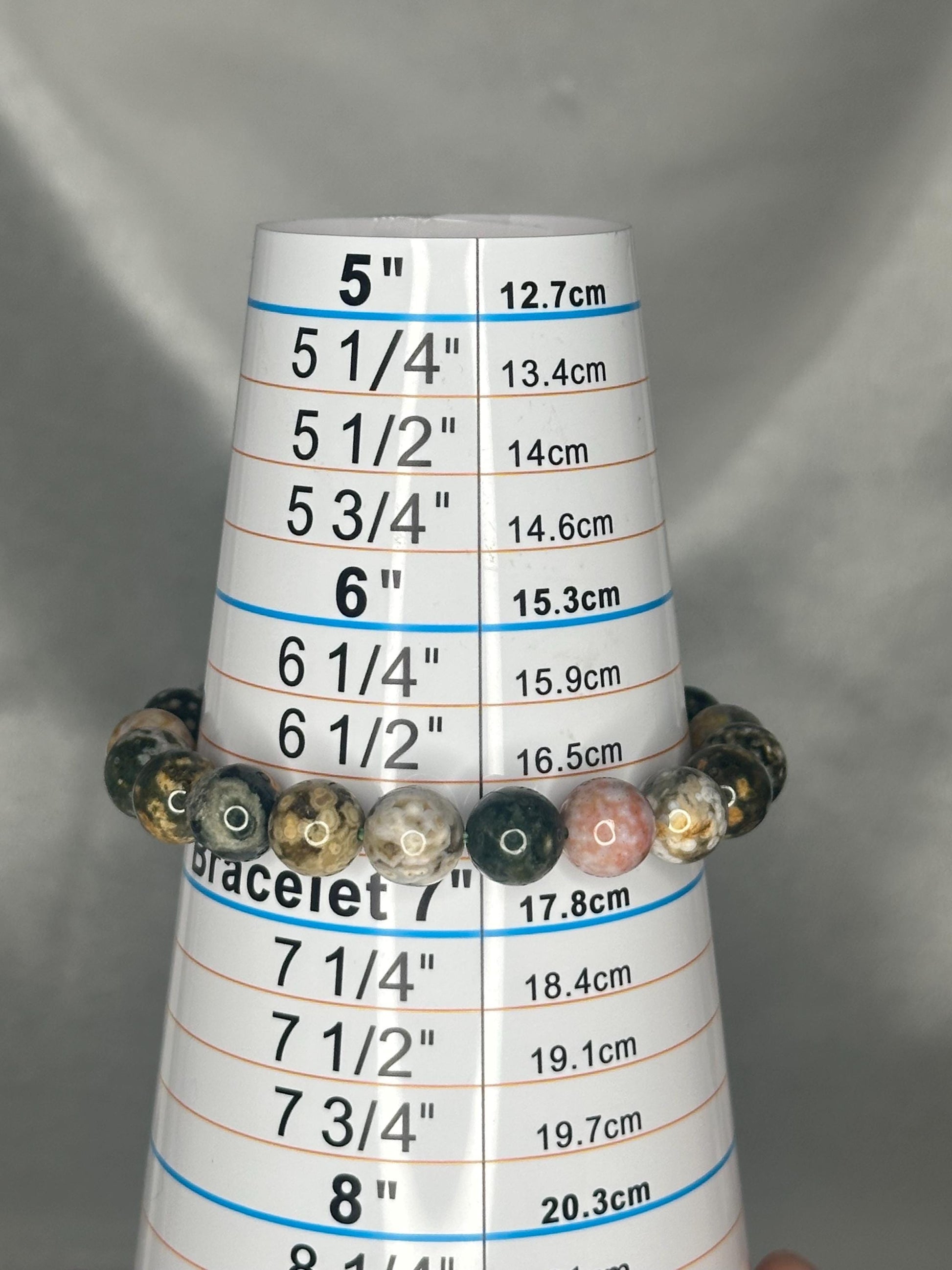 Ocean Jasper Bracelet | Natural Multicolor Gemstone Bracelet | Nurturing Crystal for Positivity, Balance & Inner Calm | Thoughtful Gift