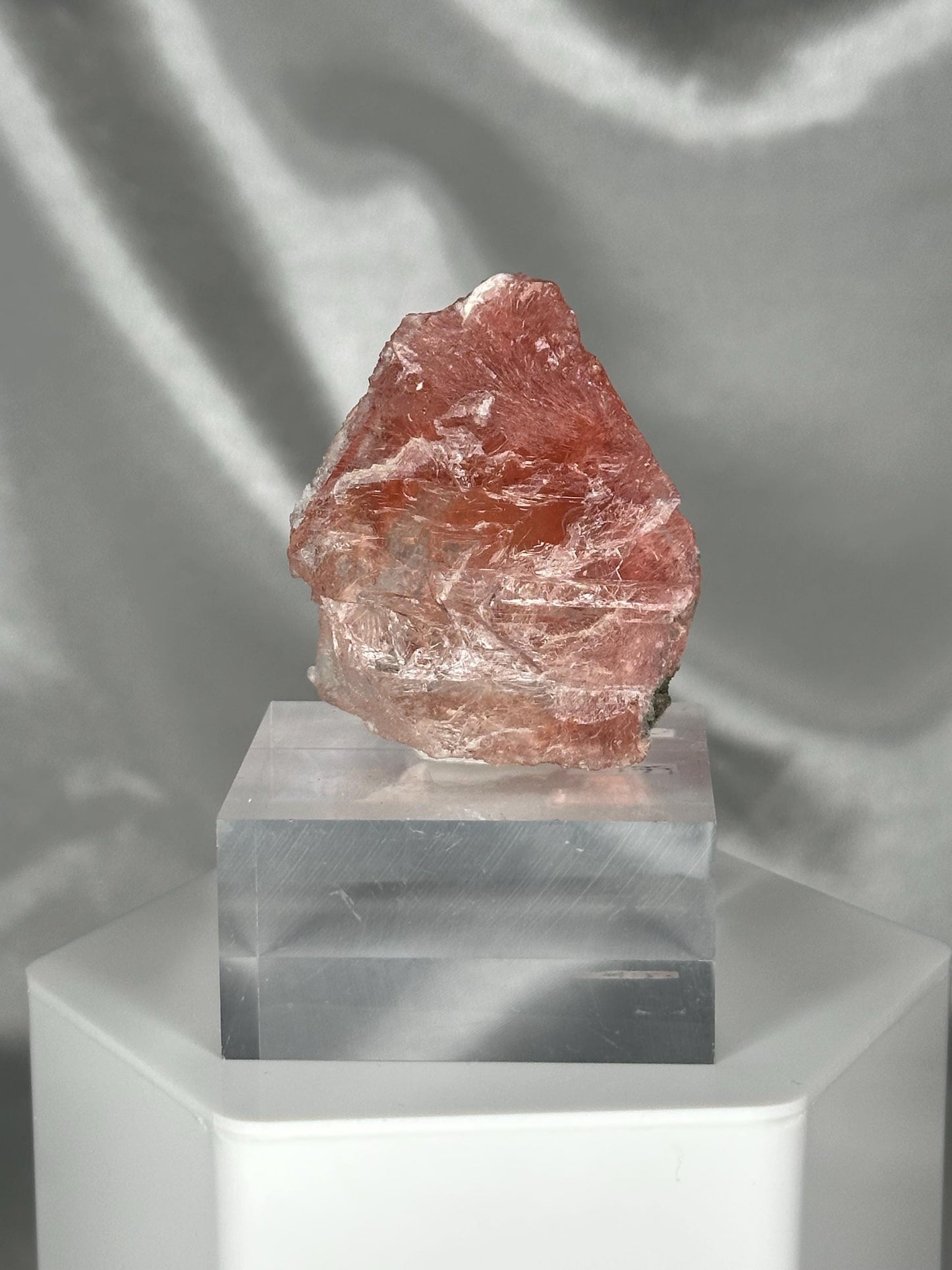 Pink Fluorite – Planggenstock, Göscheneralpe, Uri, Switzerland – Rare Alpine Mineral Specimen, Collector’s Crystal, High-Vibration Energy