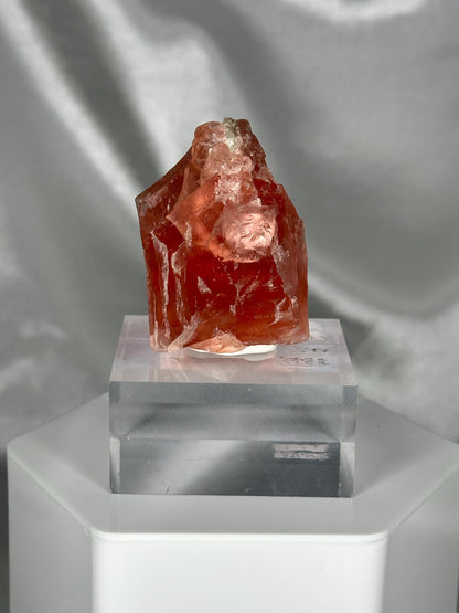 Pink Fluorite – Planggenstock, Göscheneralpe, Uri, Switzerland – Rare Alpine Mineral Specimen, Collector’s Crystal, High-Vibration Energy