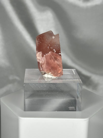 Pink Fluorite – Planggenstock, Göscheneralpe, Uri, Switzerland – Rare Alpine Mineral Specimen, Collector’s Crystal, High-Vibration Energy