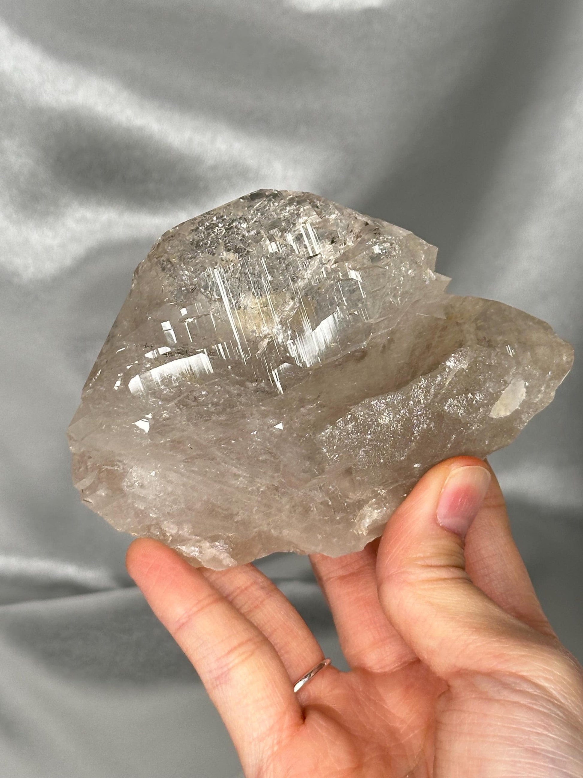 Quartz Gwindel – Furka Pass Area, Urseren, Switzerland – Rare Alpine Quartz Specimen, Twisted Crystal Formation, Collector’s Mineral