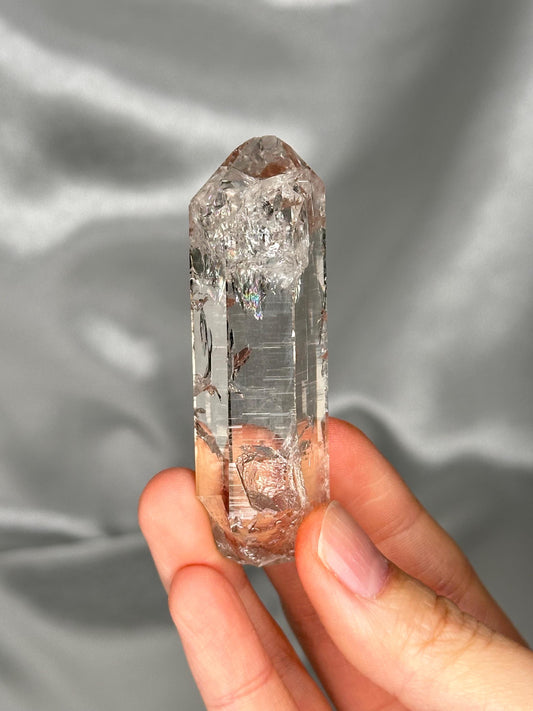 Quartz Point – Grimsel Area, Bern, Switzerland – Alpine Quartz Crystal Specimen, Collector’s Mineral, Clarity & Energy Amplification Stone