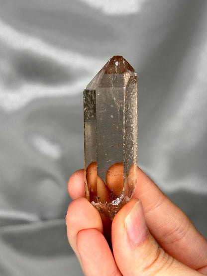 Smoky Quartz Point – Tiefen Glacier, Urseren, Switzerland – Alpine Mineral Specimen, Collector’s Crystal, Grounding & Protective Energy