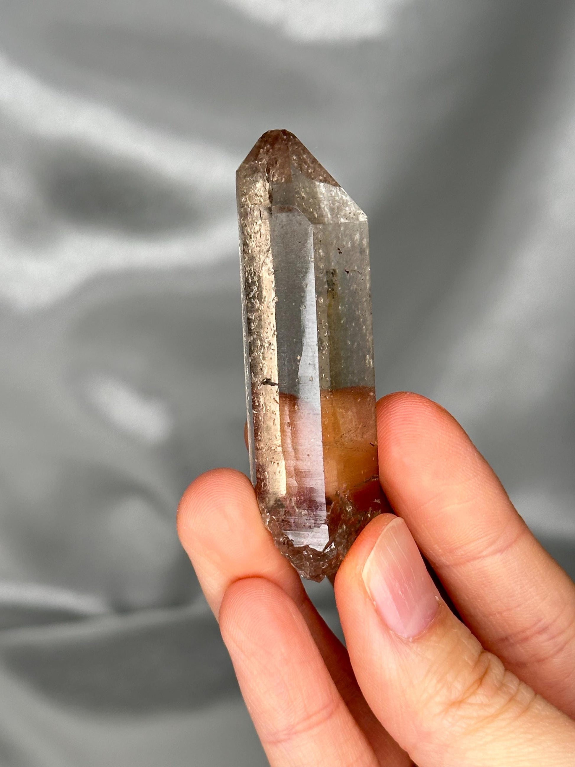 Smoky Quartz Point – Tiefen Glacier, Urseren, Switzerland – Alpine Mineral Specimen, Collector’s Crystal, Grounding & Protective Energy