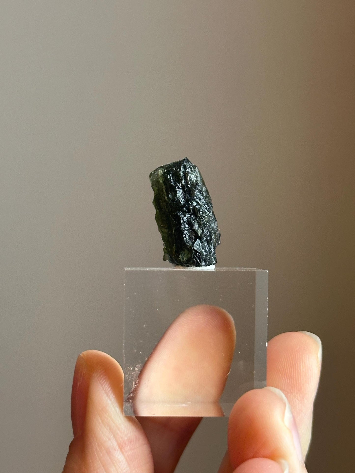 Moldavite – Authentic Tektite from Czech Republic, Powerful Transformation Crystal for Awakening, High Vibration, and Spiritual Growth