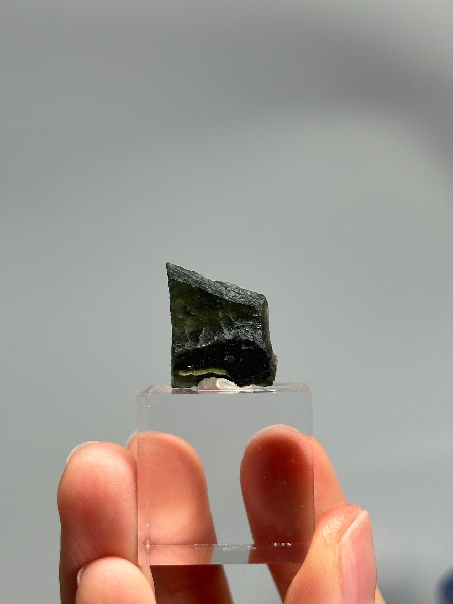 Moldavite – Authentic Tektite from Czech Republic, Powerful Transformation Crystal for Awakening, High Vibration, and Spiritual Growth