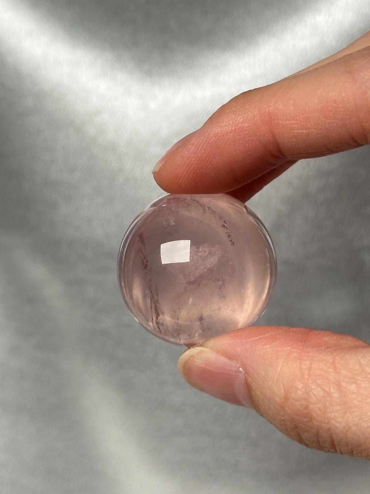Old Stock Mozambique Rose Quartz Sphere – You Pick! Natural Crystal for Heart, Love Energy, Home Decor, or Collection Piece