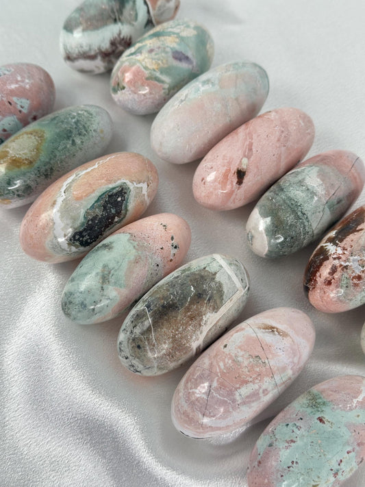 Unicorn Jasper Shiva Lingam | Polished Natural Stone | YOU PICK! | Crystal for Balance, Grounding & Transformation | Decorative Collectible