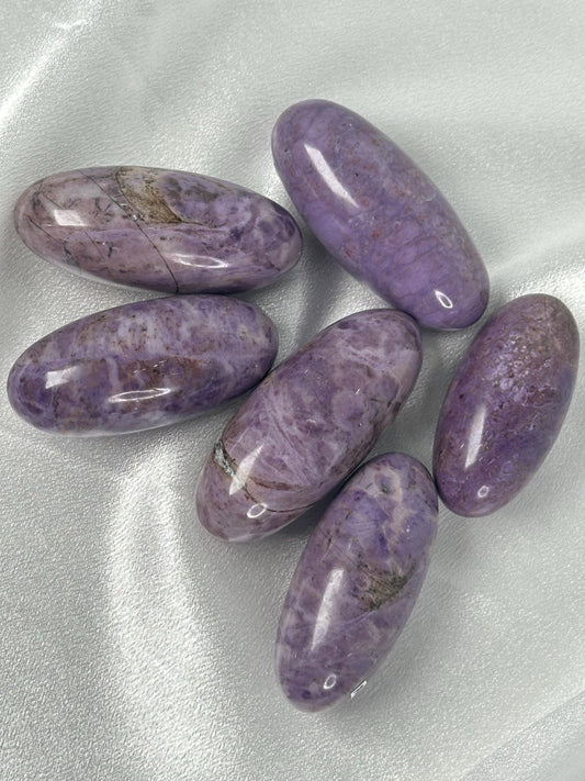 Turkish Purple Jade Shiva Lingam - You Pick! | Polished Natural Stone Carving | Unique Collectible Crystal for Display or Altar Décor