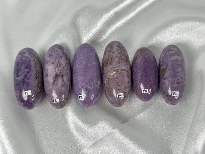 Turkish Purple Jade Shiva Lingam - You Pick! | Polished Natural Stone Carving | Unique Collectible Crystal for Display or Altar Décor