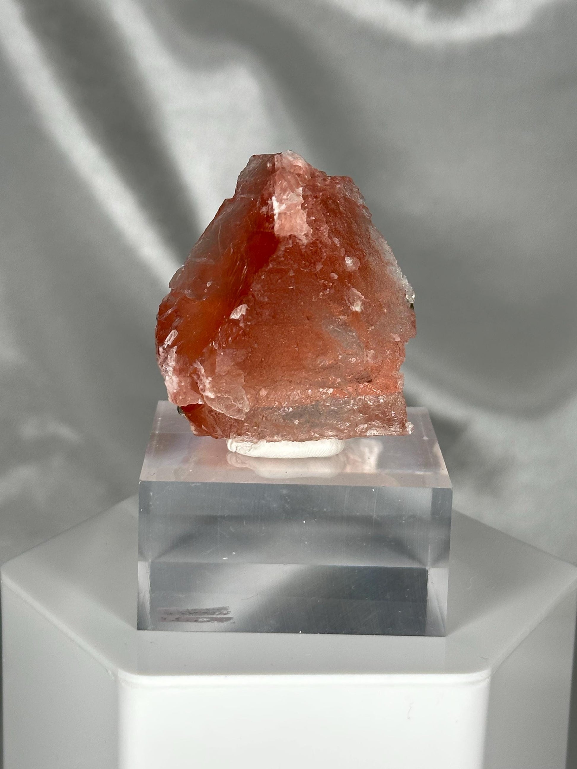 Pink Fluorite – Planggenstock, Göscheneralpe, Uri, Switzerland – Rare Alpine Mineral Specimen, Collector’s Crystal, High-Vibration Energy