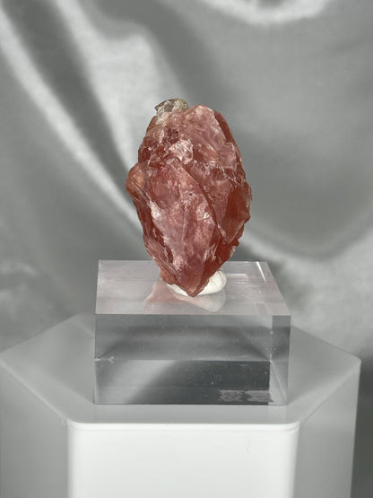 Pink Fluorite – Planggenstock, Göscheneralpe, Uri, Switzerland – Rare Alpine Mineral Specimen, Collector’s Crystal, High-Vibration Energy