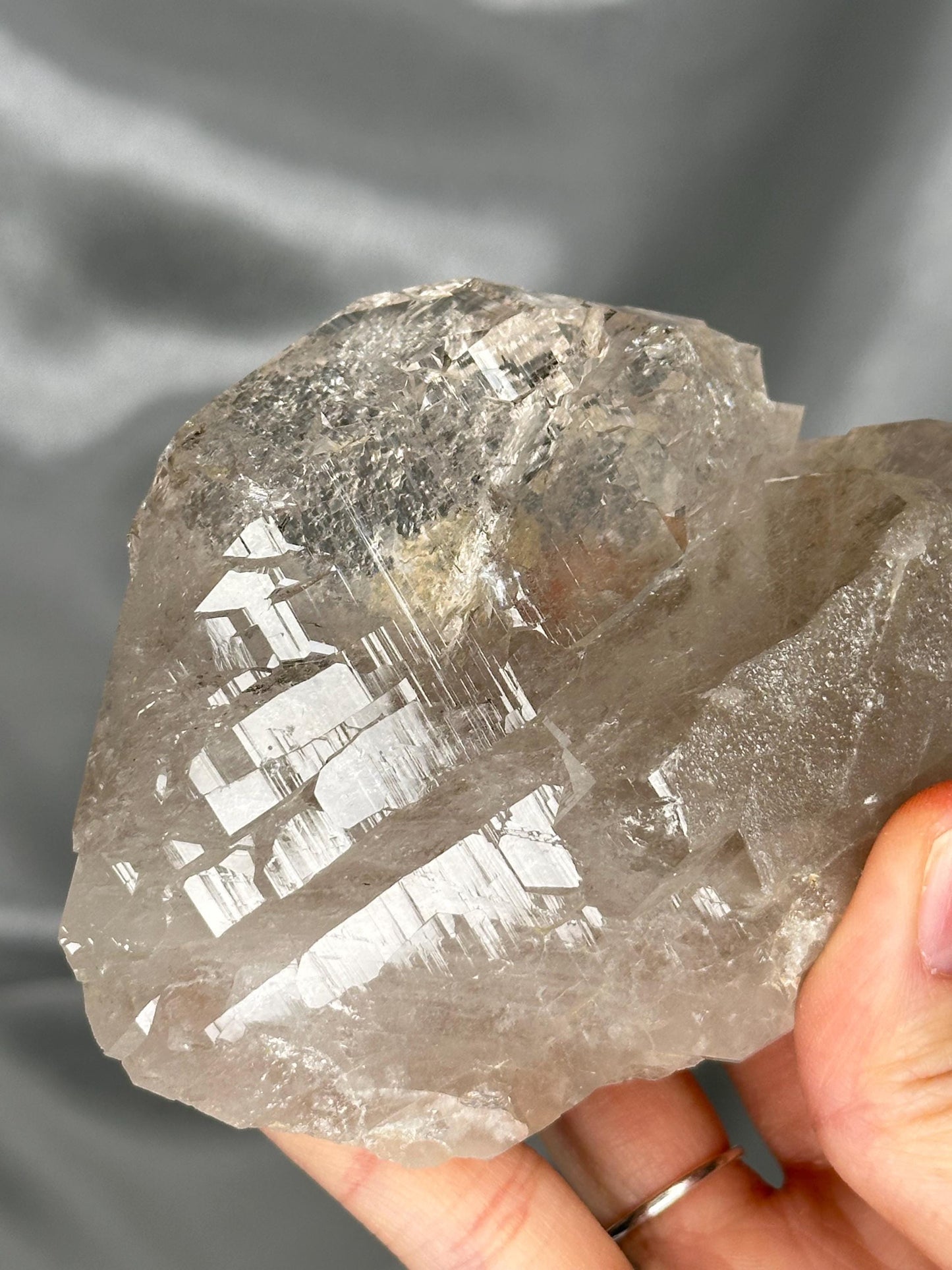 Quartz Gwindel – Furka Pass Area, Urseren, Switzerland – Rare Alpine Quartz Specimen, Twisted Crystal Formation, Collector’s Mineral