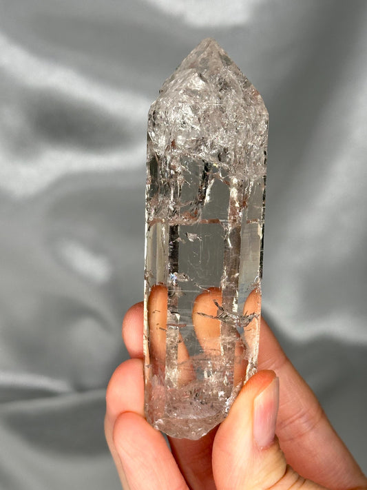 Quartz Point – Grimsel Area, Bern, Switzerland – Alpine Quartz Crystal Specimen, Collector’s Mineral, Clarity & Energy Amplification Stone