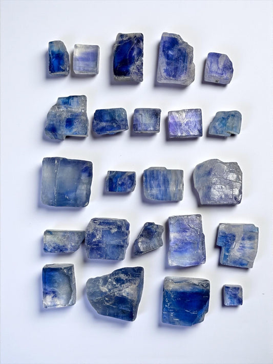 Blue Halite – Natural Crystal Specimen from Turkey – YOU PICK! Rare Cleansing Mineral for Energetic Purification, Clarity & High Vibration