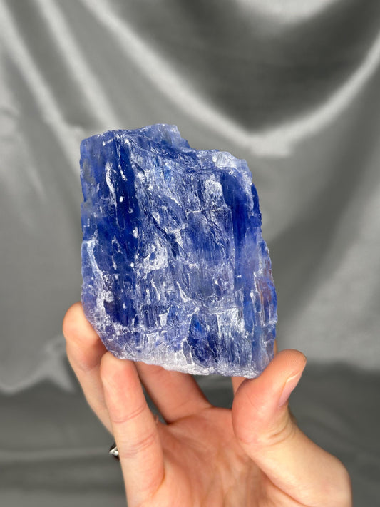 Blue Halite – Natural Crystal Specimen from Turkey – Rare Cleansing Mineral for Energetic Purification, Clarity & High-Vibration Display