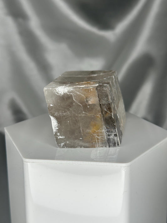 Dendritic Calcite Crystal from Brazil | Natural Veined Calcite with Branch Patterns | Unique Mineral Specimen | Decorative Crystal Gift