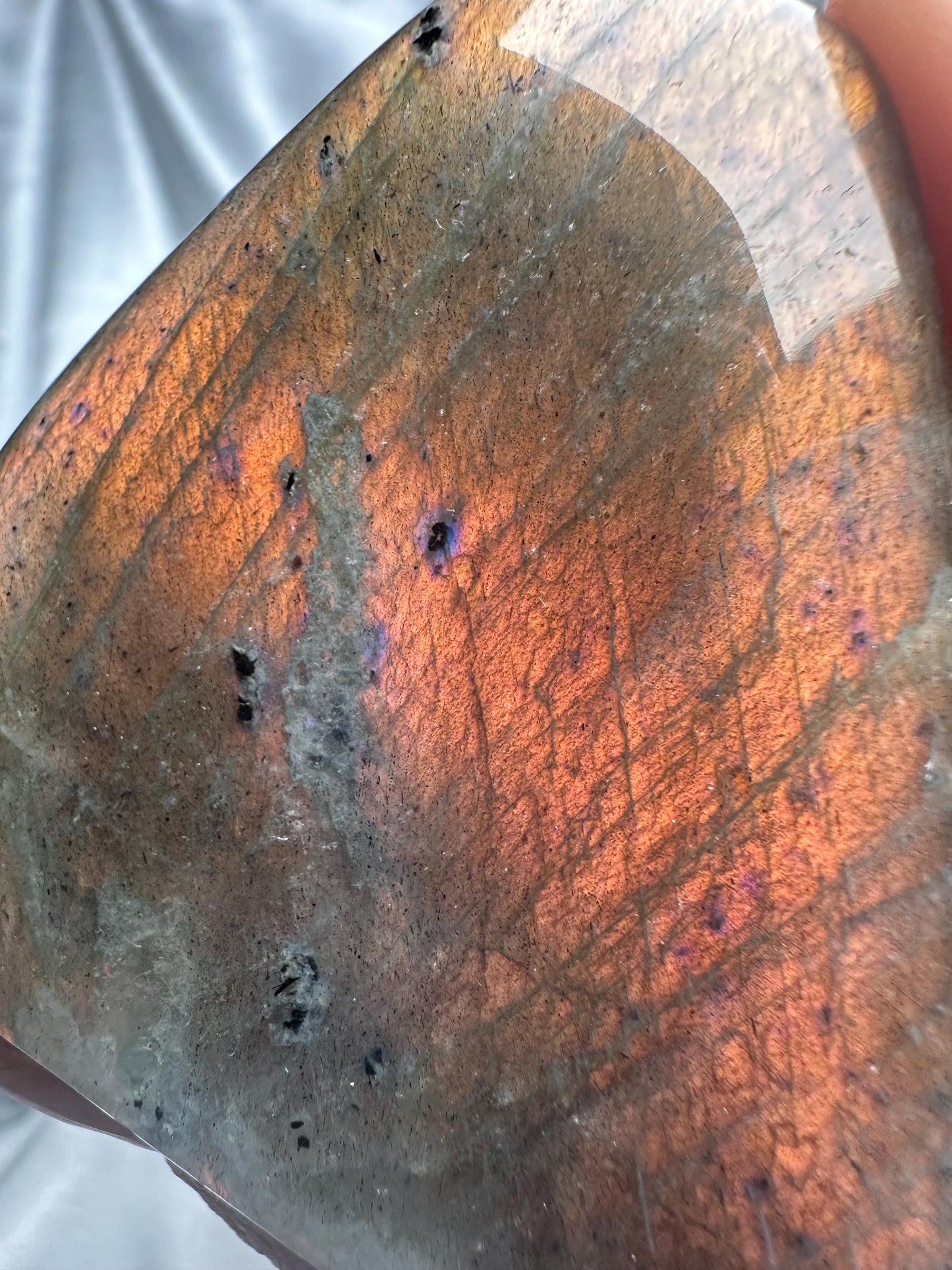 Labradorite Freeform | Natural Flashy Labradorite Carving | Polished Crystal Display Piece for Collectors & Home Decor