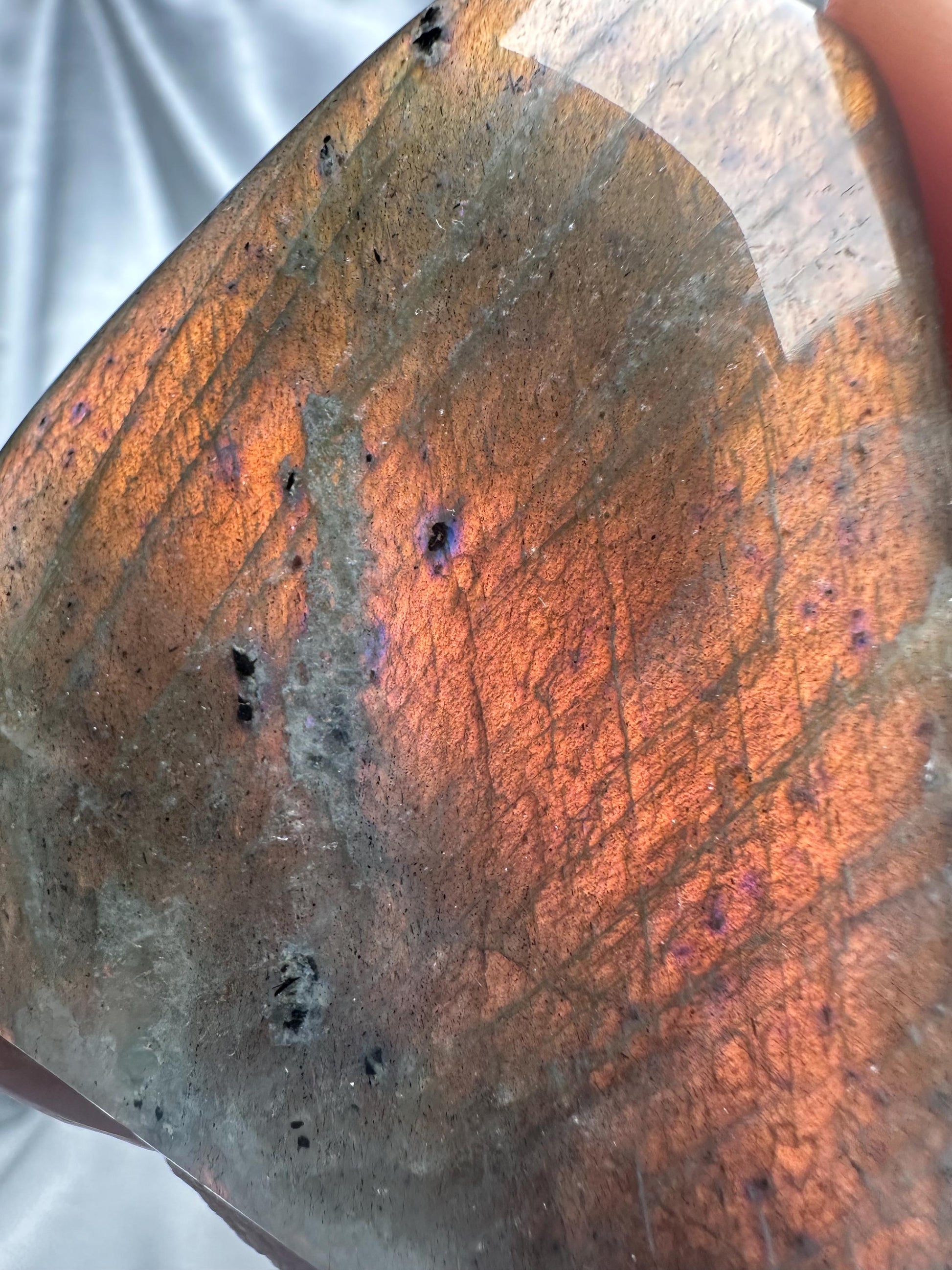 Labradorite Freeform | Natural Flashy Labradorite Carving | Polished Crystal Display Piece for Collectors & Home Decor