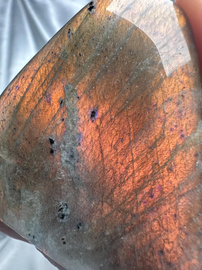 Labradorite Freeform | Natural Flashy Labradorite Carving | Polished Crystal Display Piece for Collectors & Home Decor