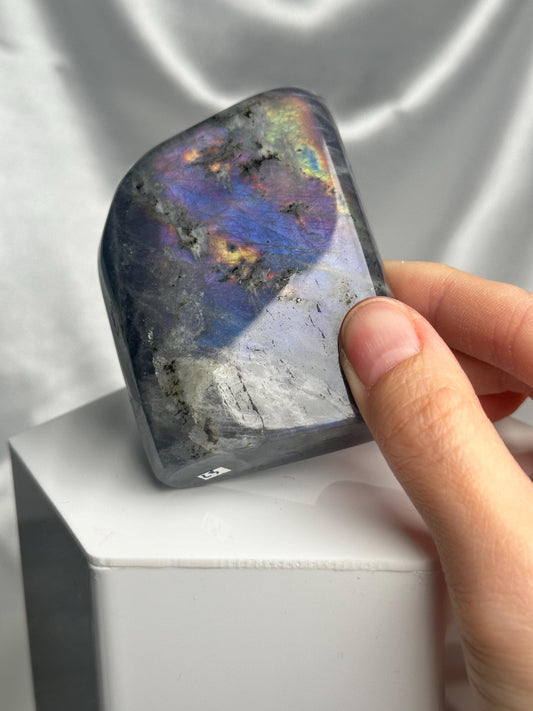 Labradorite Freeform | Natural Flashy Labradorite Carving | Polished Crystal Display Piece for Collectors & Home Decor