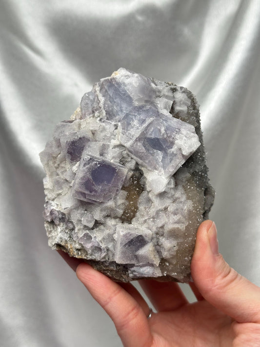 Sugar Druzy Fluorite UV Reactive | Natural Crystal Cluster from Fujian, China | Sparkling Collector Mineral Specimen