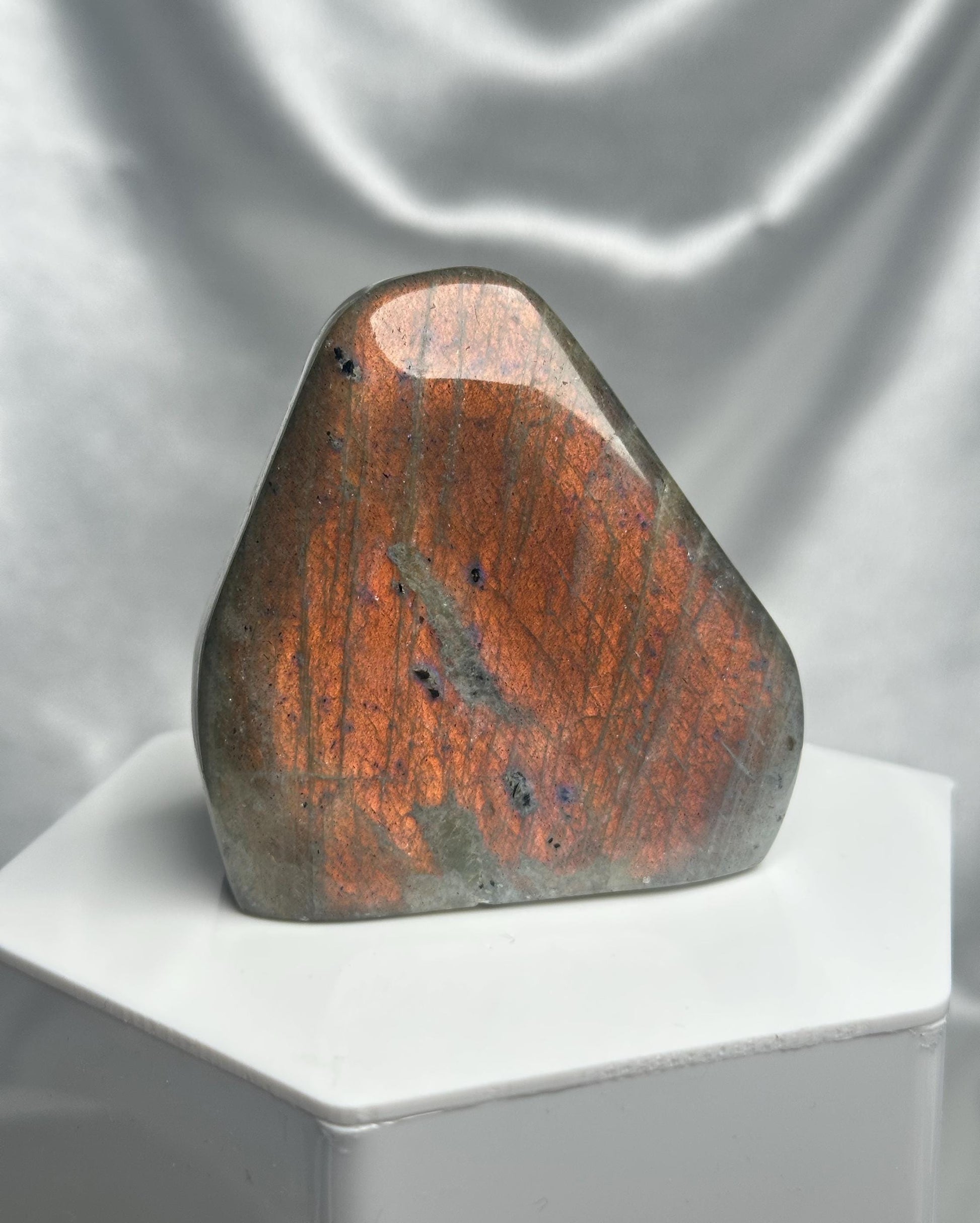 Labradorite Freeform | Natural Flashy Labradorite Carving | Polished Crystal Display Piece for Collectors & Home Decor