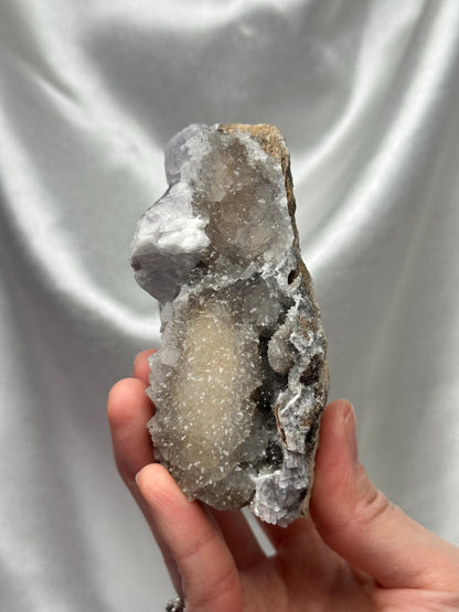 Sugar Druzy Fluorite UV Reactive | Natural Crystal Cluster from Fujian, China | Sparkling Collector Mineral Specimen