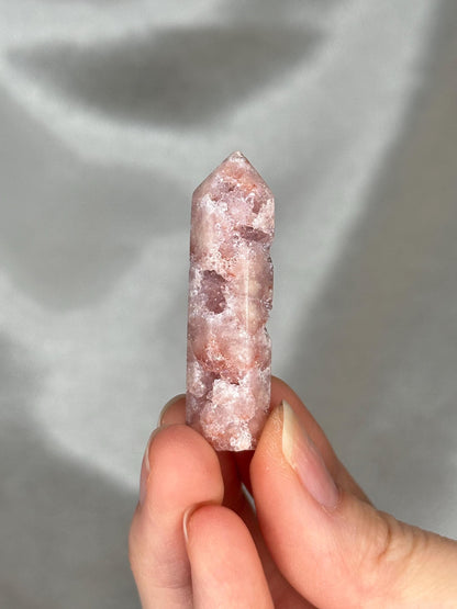 Mini Pink Amethyst Towers – You Pick! | Calming Crystals for Emotional Healing and Balance | Polished Points for Gift or Display