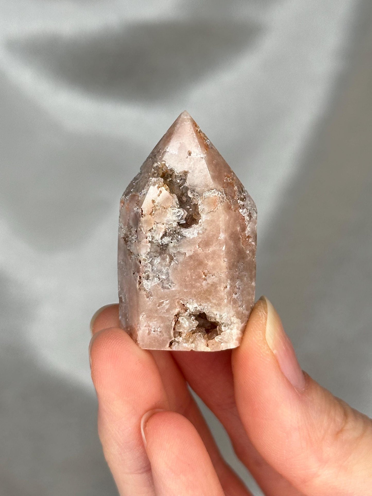 Mini Pink Amethyst Towers – You Pick! | Calming Crystals for Emotional Healing and Balance | Polished Points for Gift or Display