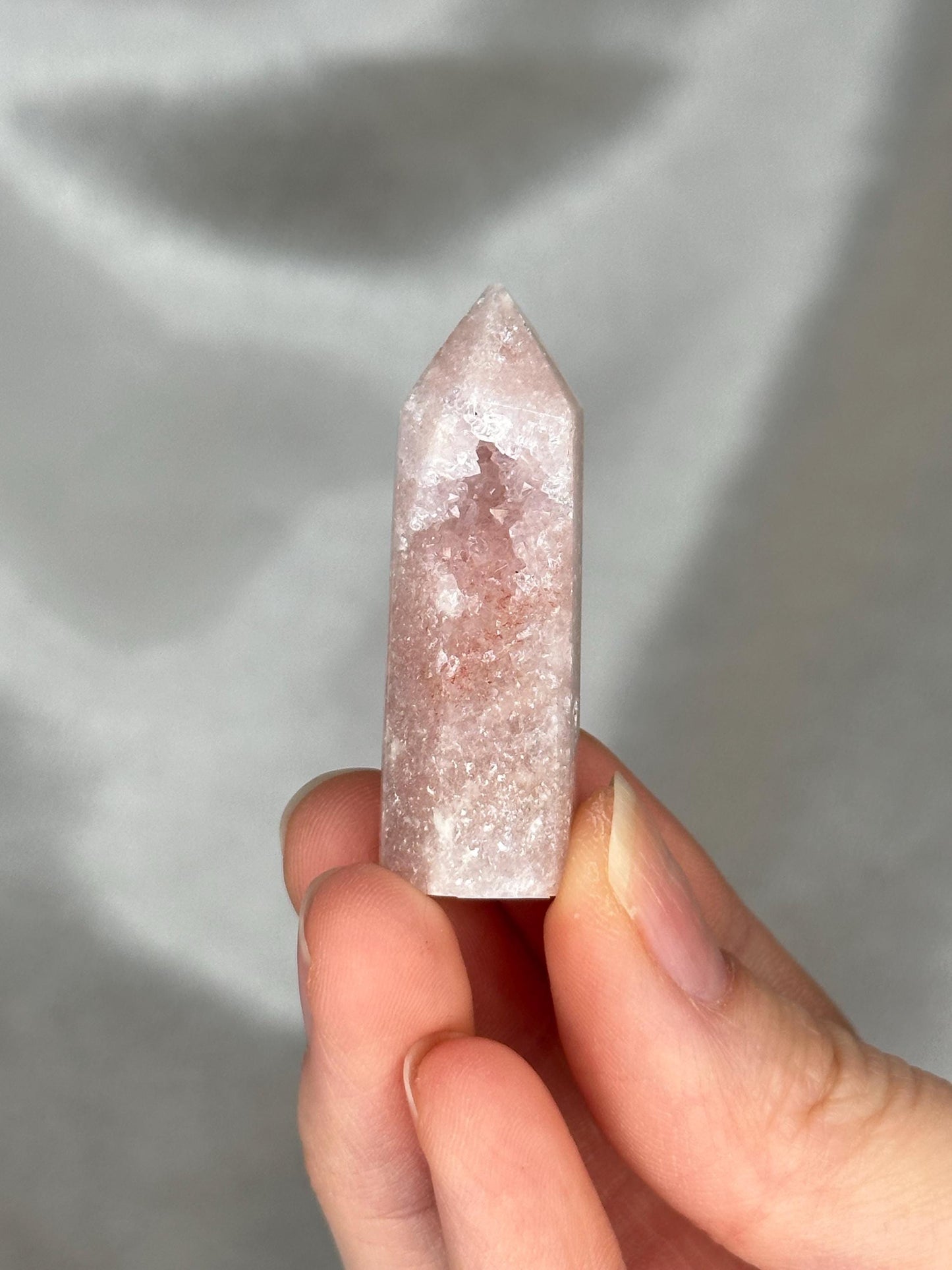 Mini Pink Amethyst Towers – You Pick! | Calming Crystals for Emotional Healing and Balance | Polished Points for Gift or Display