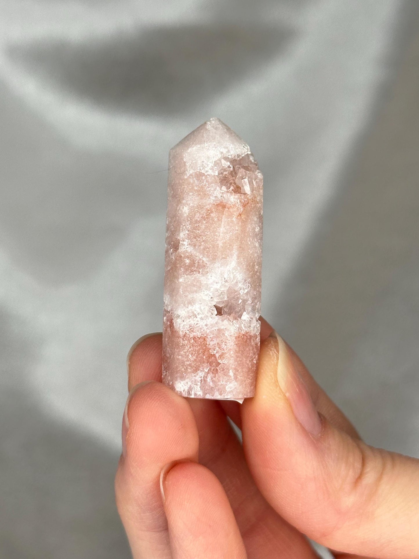 Mini Pink Amethyst Towers – You Pick! | Calming Crystals for Emotional Healing and Balance | Polished Points for Gift or Display